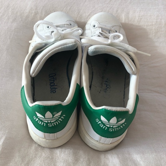 stan smith green tab